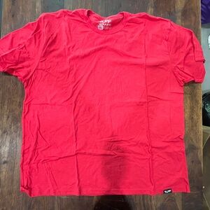 Men's Bold Red Short Sleeve Tee